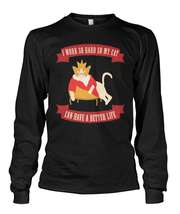 Cat Long Sleeve T-shirt – I Love My Pet People